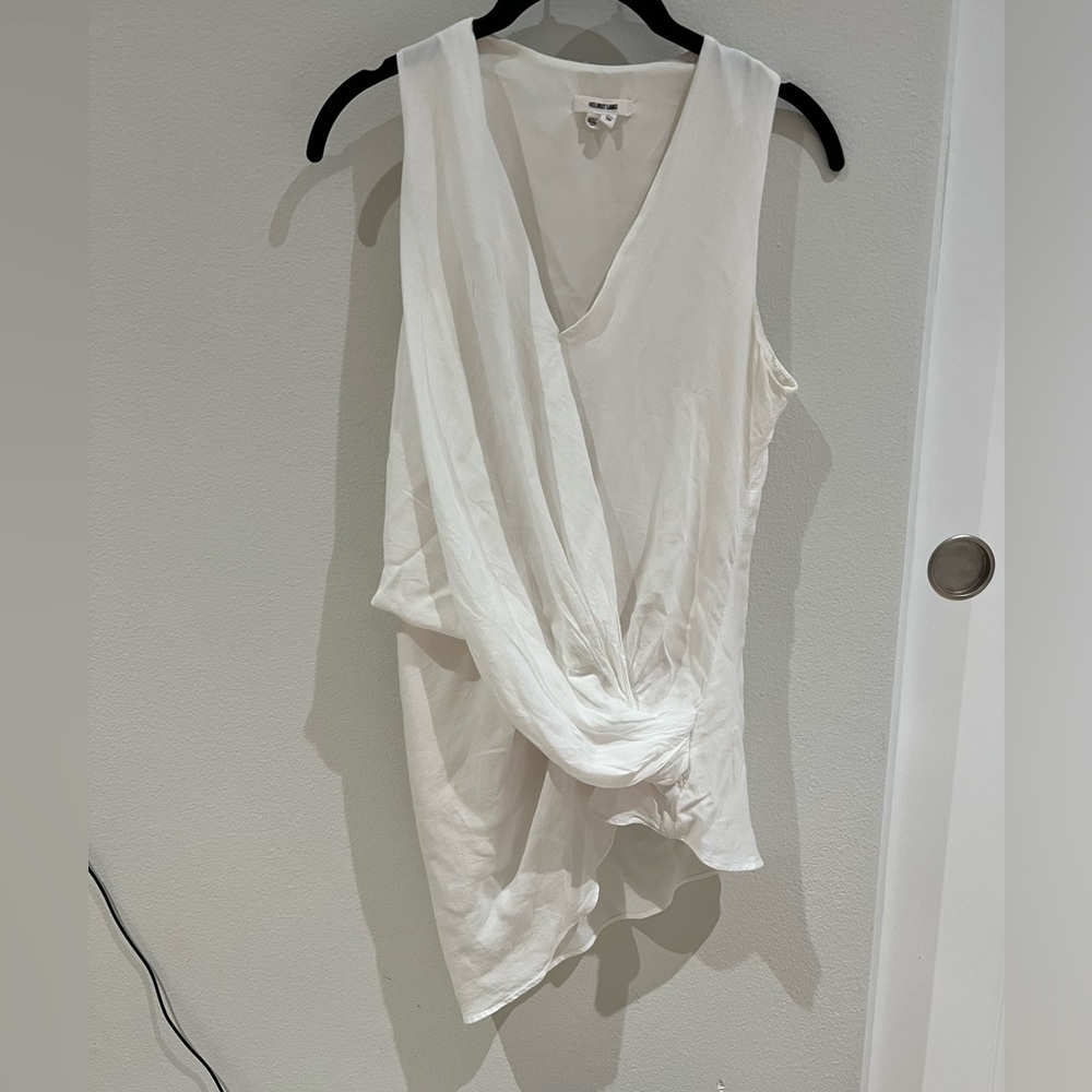 *SOLD*Helmut Lang Sleeveless Silk Top